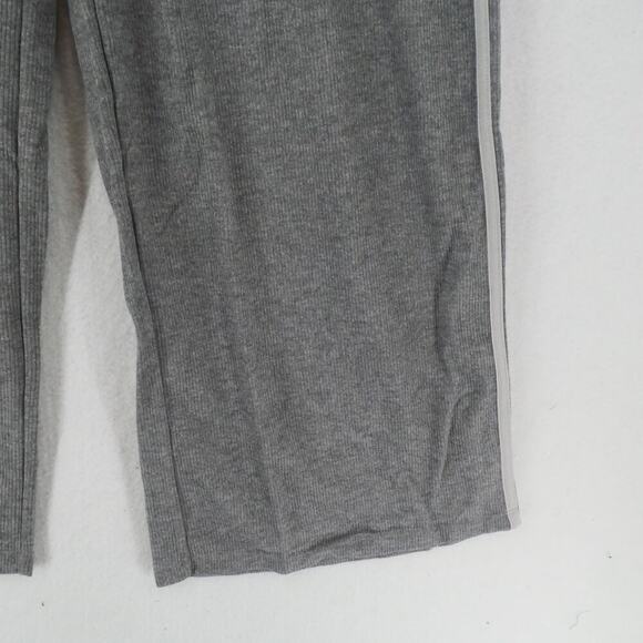 NEW Halara Women's XS Ribbed High Waisted Tummy Control Wide Leg Pants Gray - Picture 5 of 11